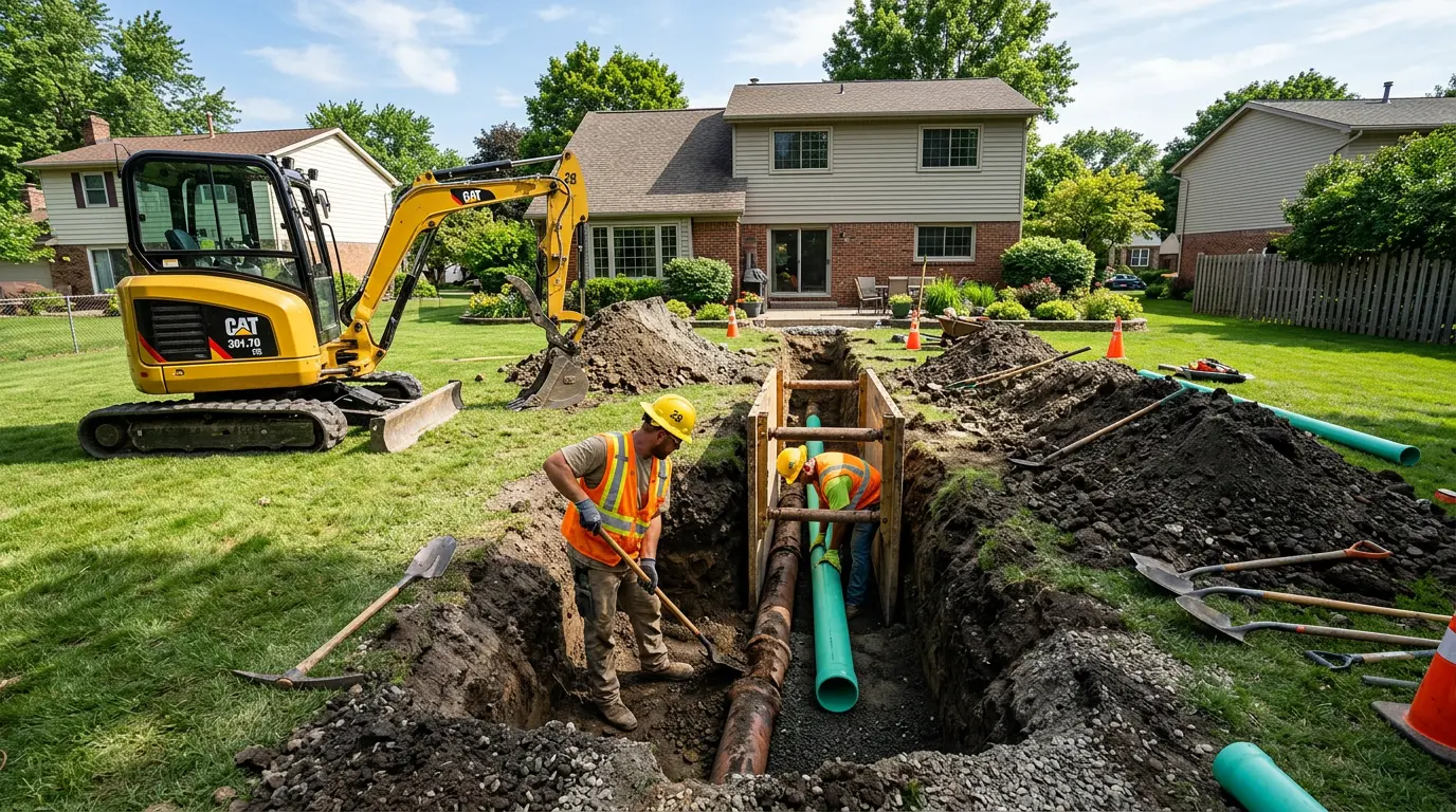 Sewer Line Cleaning in River Grove, IL